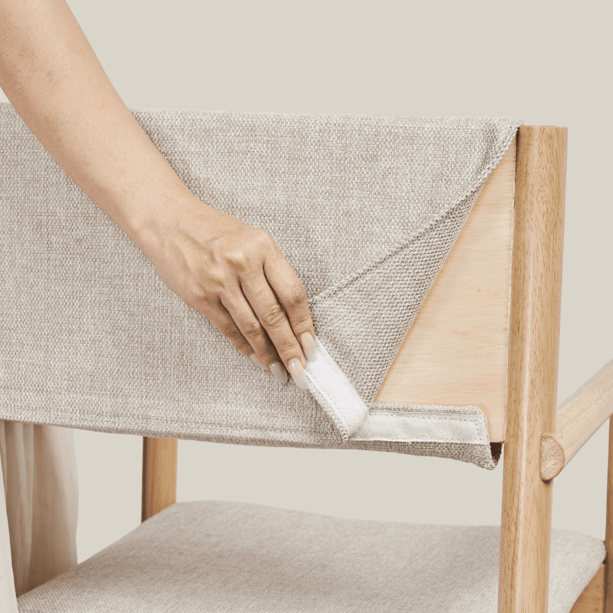 Ghế Gỗ LYH - Đệm Lưng Tháo Rời