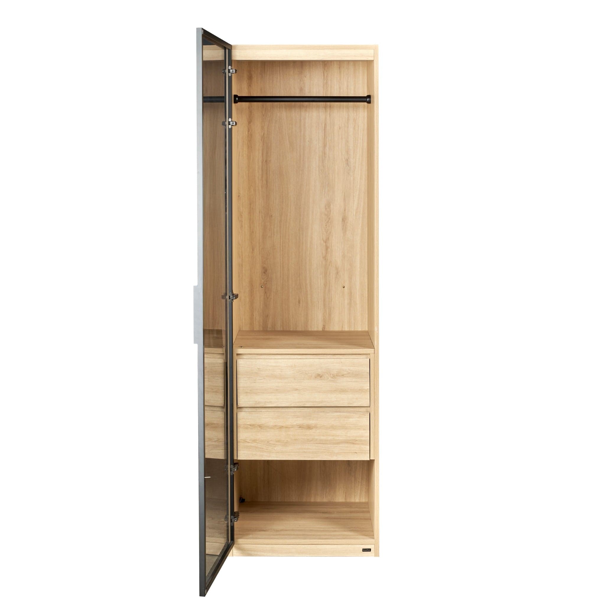 Tủ Quần Áo Cánh Kính 60cm ASTRO - Nhiều mẫu tủ đơn