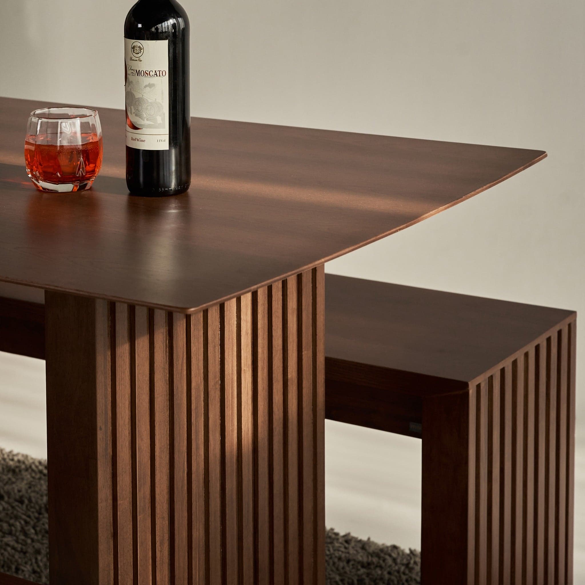 Bàn Ăn Gỗ Tự Nhiên PLANK | Veneer Gỗ Sồi