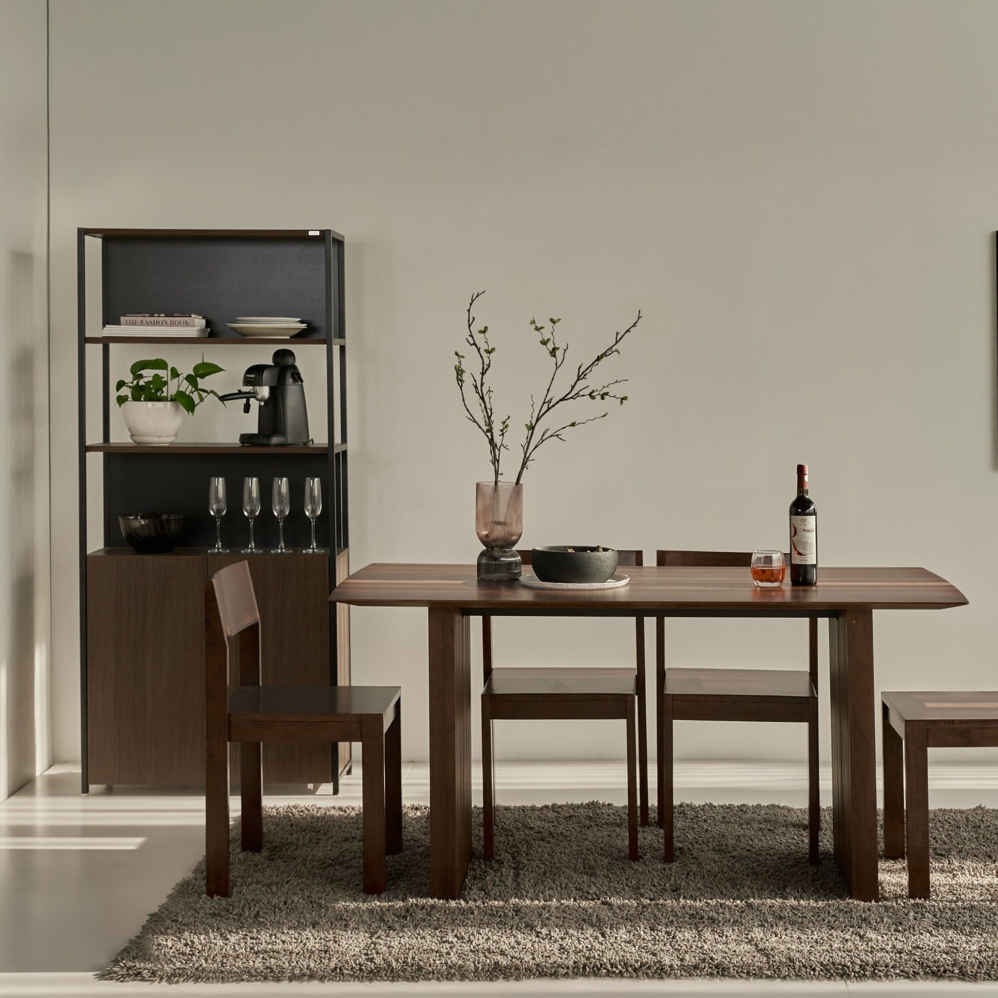Bàn Ăn Gỗ Tự Nhiên PLANK | Veneer Gỗ Sồi