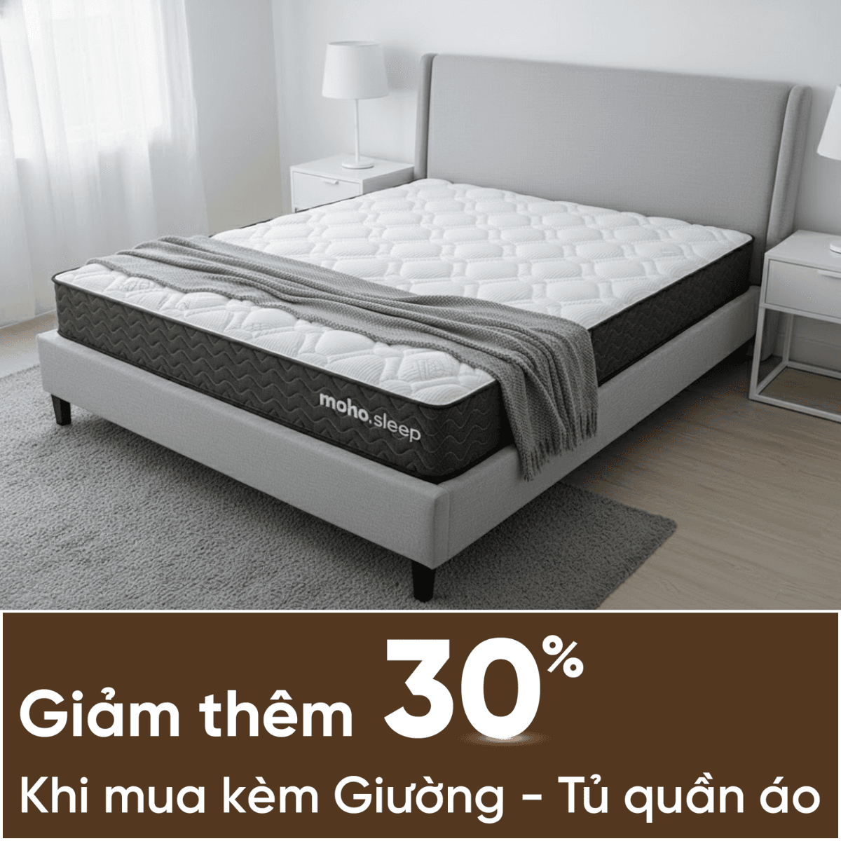 Nệm Lò Xo Moho Sleep Balance