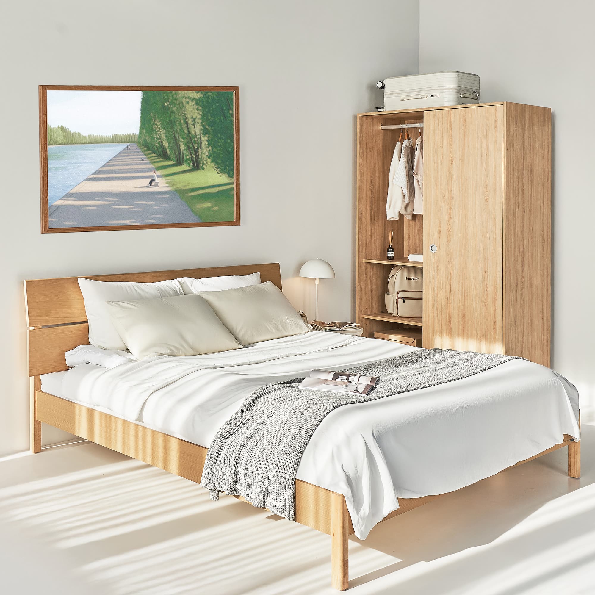 Combo Giường Tủ VLINE - VIENNA