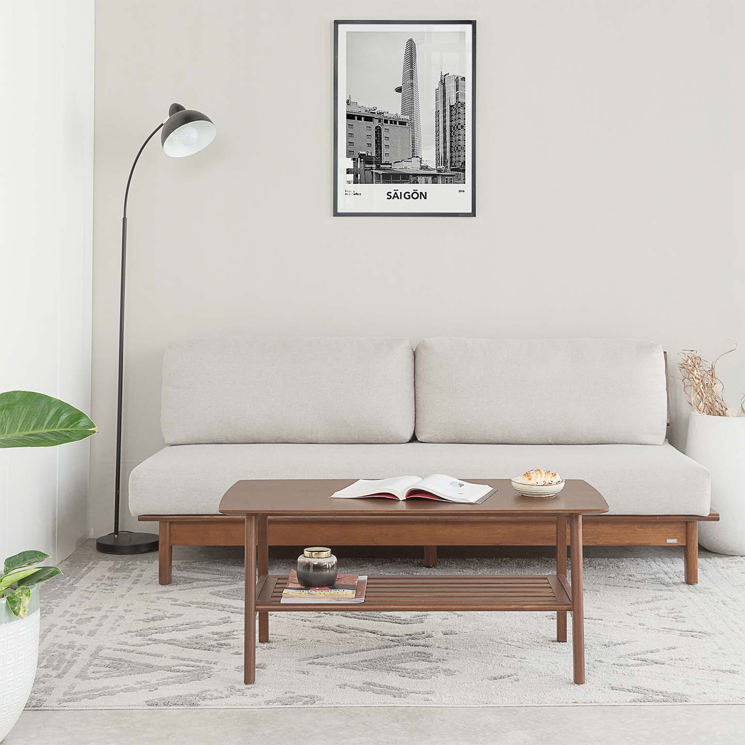 Bàn Sofa - Bàn Cafe - Bàn Trà Gỗ Nhà Đẹp - Tốt OSLO 901