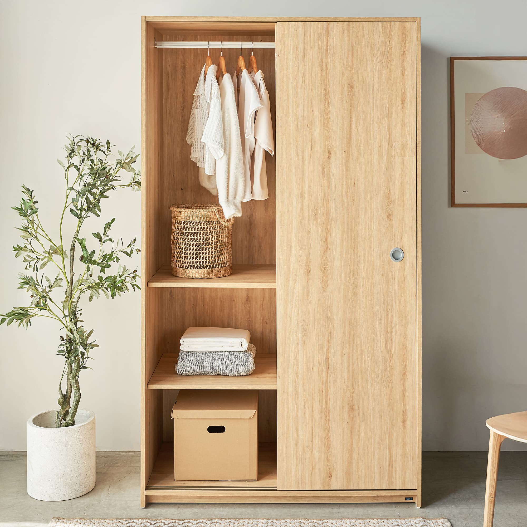Combo Giường Có Hộc - Tủ Quần Áo VIENNA